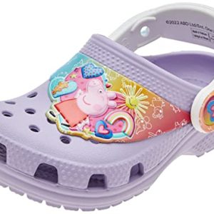 Crocs Classic Peppa Pig Clogs – Unisex Toddler Lavender