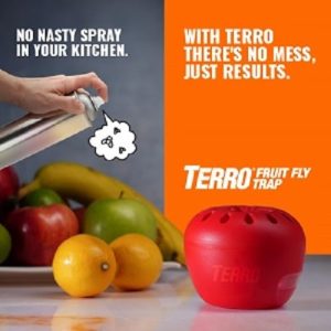 Terro Fruit Fly Traps – Indoor Liquid Lure (4 Pack)