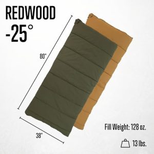 ALPS OutdoorZ Redwood -25°F Extreme Cold Sleeping Bag