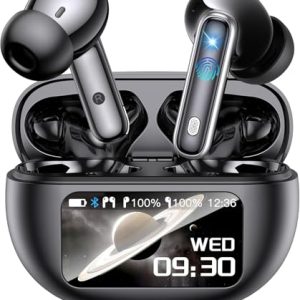 NUPLEA AI Translator Earbuds: 144 Languages, ANC