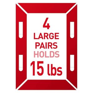 Command 15 lb Large Picture Hanging Strips – 14 Pairs