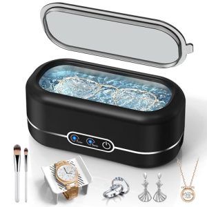Miorcols Ultrasonic Jewelry Cleaner - 48KHz, 12oz