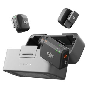 DJI Mic Mini Wireless Lavalier Microphone Kit (2 TX + 1 RX)