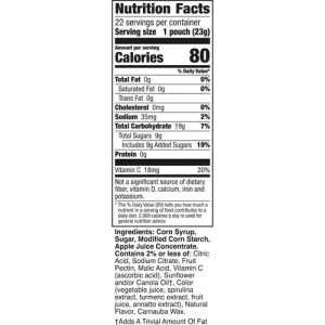 Minecraft Fruit Snacks – Fat & Gluten-Free Value Pack (22 Pouches)