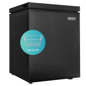 EUHOMY 1.8 Cu.Ft Mini Chest Freezer - Energy Saving