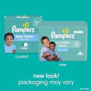 Pampers Complete Clean Scented Baby Wipes – 72 Count