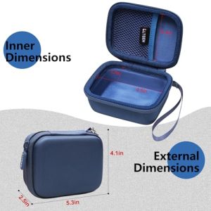 LTGEM Case for JBL Go 4/3/3 Eco Speaker – Blue