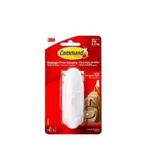 Command Designer Large Plastic Hook - Single