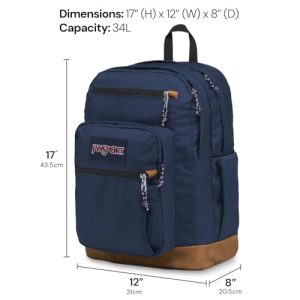JanSport Cool Backpack – 15-inch Laptop Sleeve, Black