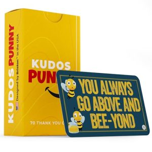 70 Punny Kudos Cards - Funny Appreciation Notes