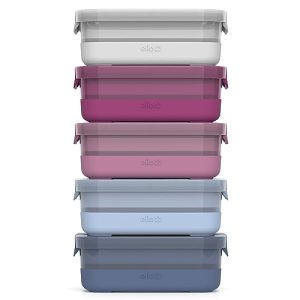 Ello 10-Piece Meal Prep Set: BPA-Free Food Storage