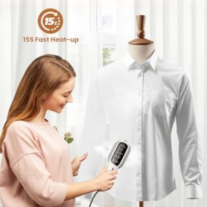 2-in-1 Handheld Garment Steamer & Travel Iron