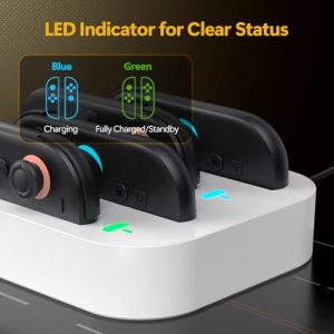 4-in-1 Nintendo Switch Joy-Con Charging Dock & Stand