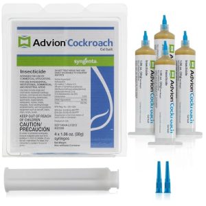 Advion Cockroach Gel Bait – 4 Tubes for Pest Control