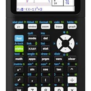 TI-84 Plus CE Color Graphing Calculator – Black