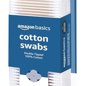 Amazon Basics Cotton Swabs - 500 Count, 1 Pack