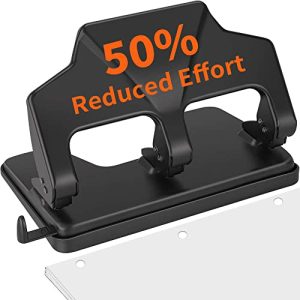 AFMAT Heavy Duty 3-Hole Punch: 40-Sheet Capacity