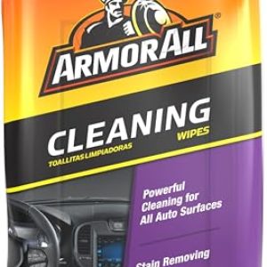 Armor All Interior Car Cleaner Wipes – 60 Count Pack
