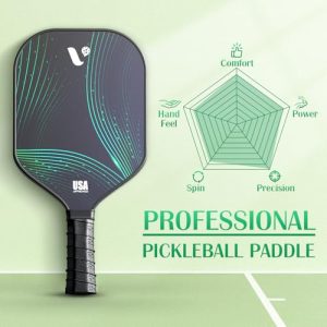 Pickleball Paddles Set: USAPA Approved, Lightweight, Durable