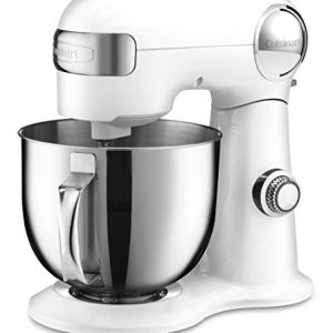 Cuisinart SM-50 5.5-Quart Stand Mixer, White Linen