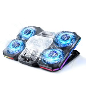 QUICARD Laptop Cooling Pad with Thermoelectric Cooler & RGB