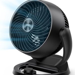 Dreo 12" Quiet Table Fan: 70ft Airflow, 120° Tilt