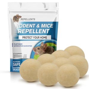 Natural Rodent Repellent Pouches – Peppermint Oil (8-Pack)