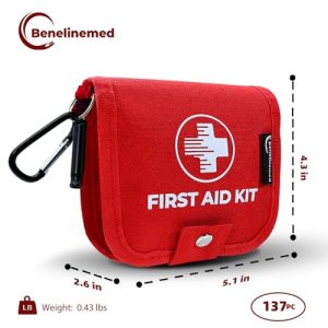 Benelinemed 137-Piece Mini First Aid Kit – FSA/HSA
