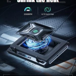 llano V10 Gaming Laptop Cooler with 3500RPM Turbofan