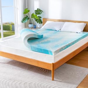 Marsail Queen 3-Inch Gel Memory Foam Mattress Topper