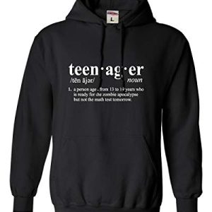 Go All Out "Definition Of Teenager" Funny Hoodie