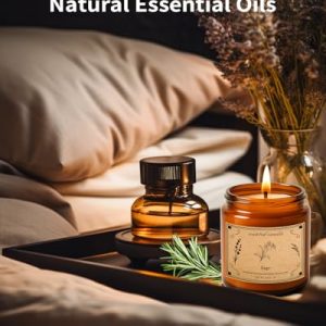 Sage Cleansing Candle – 16oz Large Jar White Scented