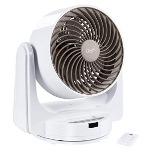 Ozeri Brezza III 10″ Dual Oscillating High Velocity Desk Fan