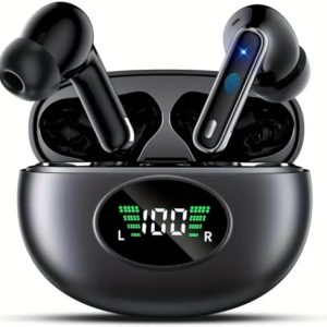 Wireless In-Ear Earphones: Bluetooth 5.3, 60H Playback