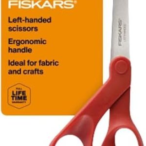Fiskars 8" Left-Handed All-Purpose Scissors