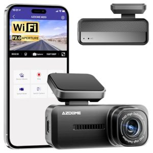 Azdome M200 Mini Dash Cam – 1080P WiFi Car Camera