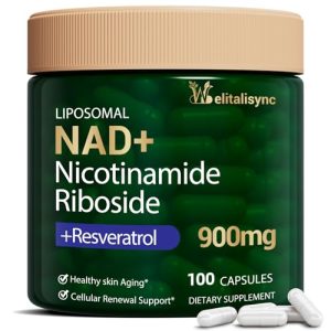 Premium NAD+ Supplement for Energy & Anti-Aging (Vegan)