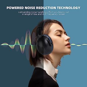 SNR 35dB Noise Cancelling Earmuffs for Hearing Protection