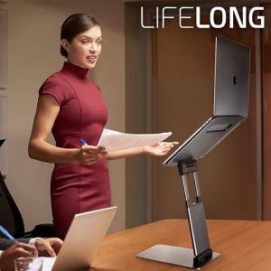 Lifelong Ergonomic Adjustable Portable Laptop Stand