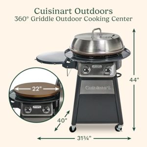 Cuisinart 360° Griddle Outdoor Cooking Center, 22”