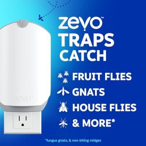Zevo Flying Insect Traps Kit – 2 Devices & 2 Refills