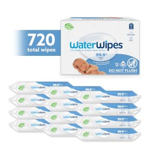 WaterWipes Original Baby Wipes – 99.9% Water, Unscented