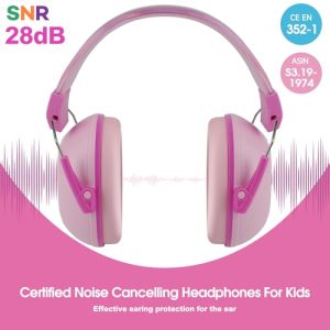 Kids Noise Cancelling Earmuffs – SNR 29dB Hearing Protection