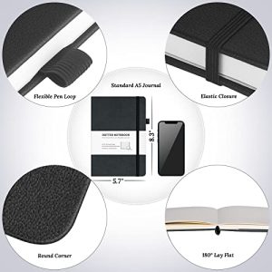 7-Pack Dotted Bullet Journal Notebooks A5