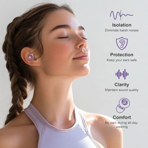 High Fidelity Concert Ear Plugs (18-25dB) 2-Pack