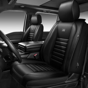 CAR PASS Luxury Nappa Leather Front Car Seat Covers