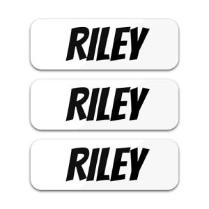 Custom Waterproof Name Labels for Kids (120)