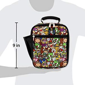 Super Mario Bros Soft Insulated Lunch Box for Kids