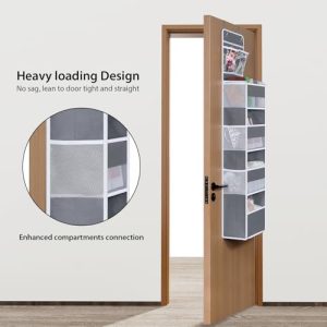 Univivi 5-Shelf Over Door Organizer – Nursery & Bath