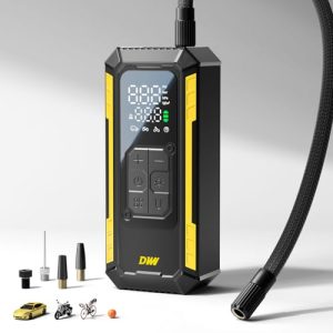 Compact Cordless Tire Inflator: 150 PSI Pump